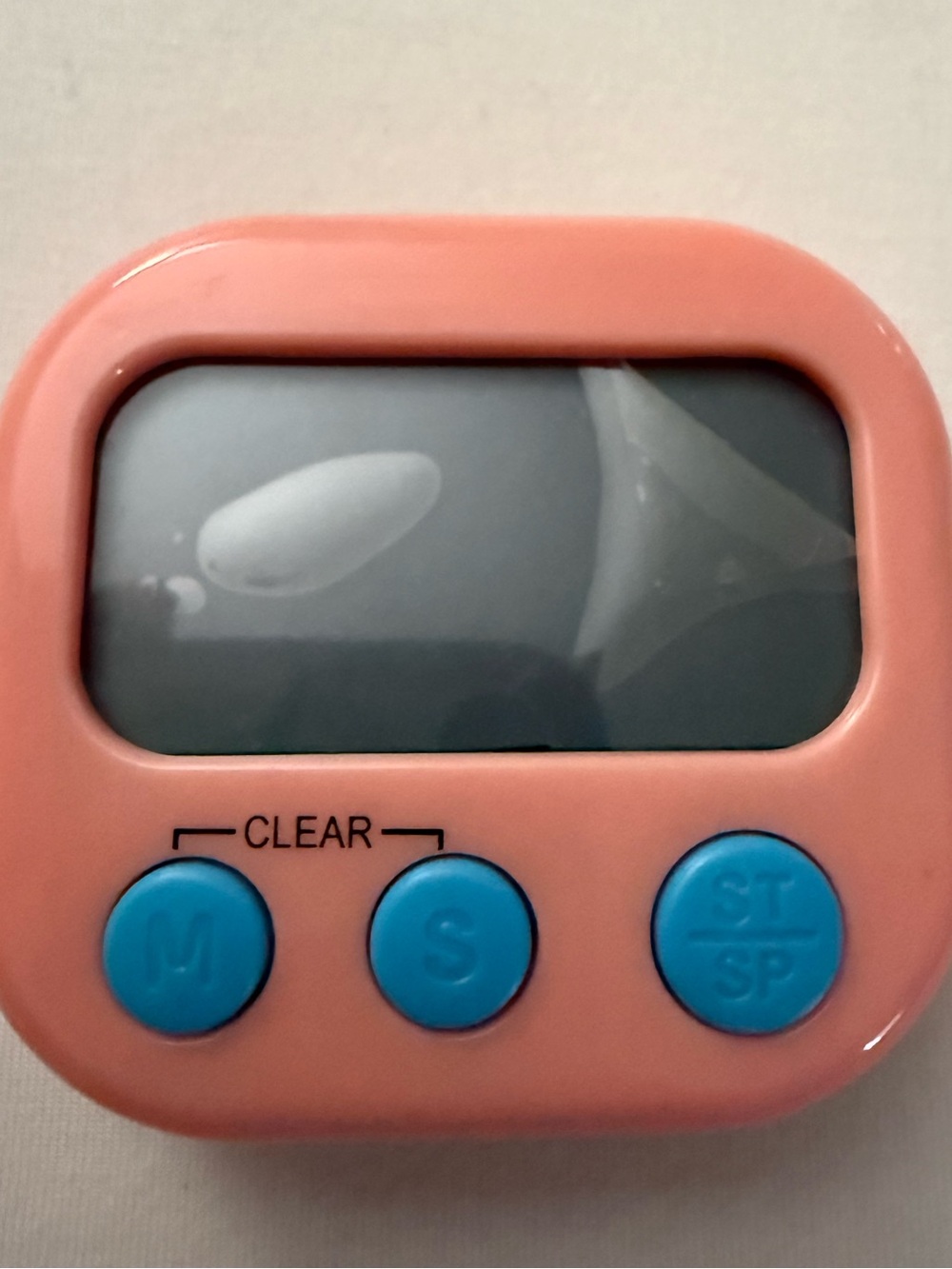 NWOT JS-118 Pink Digital Kitchen Timer + Electronic Calculator w/Magnet + Stand